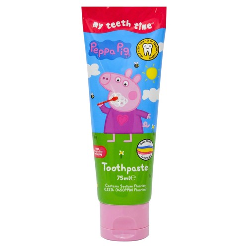Peppa pig kids toothpaste - kids,