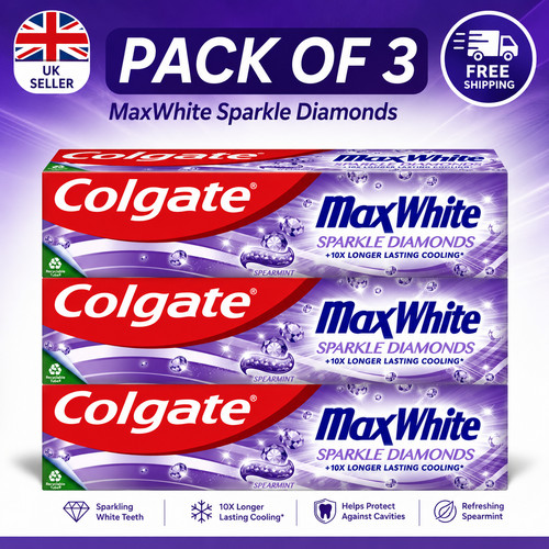 Colgate max white sparkle - white,
