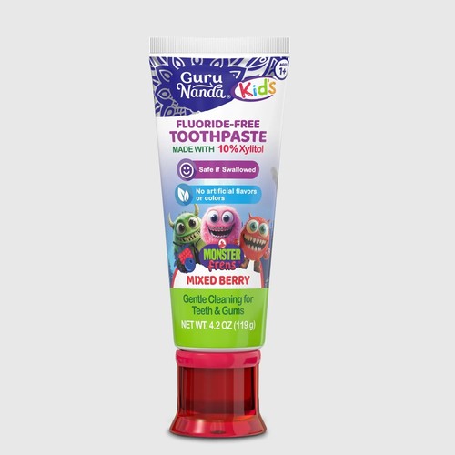 Gurunanda kids toothpaste age - kids,