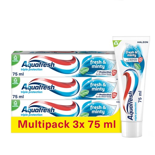 Aquafresh toothpaste triple - aquafresh,