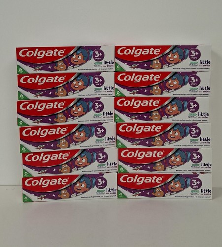 12x colgate kids delicate mint - colgate,