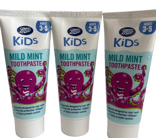 3x75ml boots kids mild mint - kids,