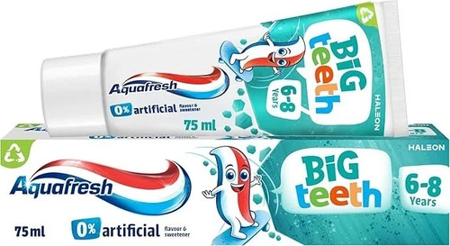 Aquafresh big teeth toothpaste - aquafresh,