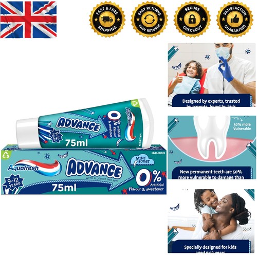 Aquafresh kids toothpaste 12 - toothpaste, 9-12